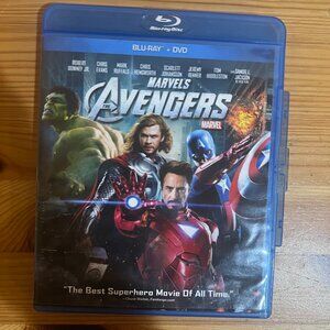 Marvels The Avengers (Blu-ray + DVD) Used Good Condition